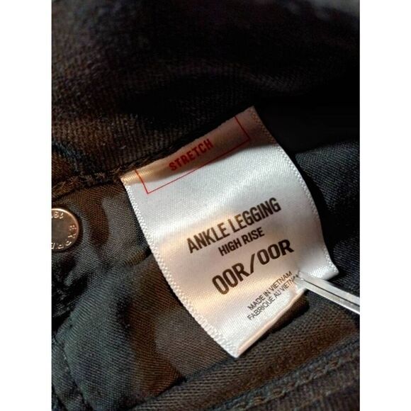 Express brand High Rise Ankle Leggings - Size: 00R/00R  (0709) - Picture 8 of 9